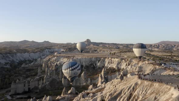 Cappadocia Balloons and Lovers Hill