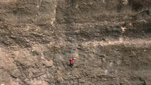 Climber Climbing