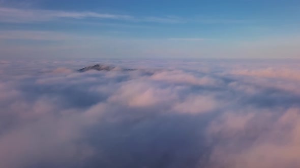 Fly Above Colorful Clouds