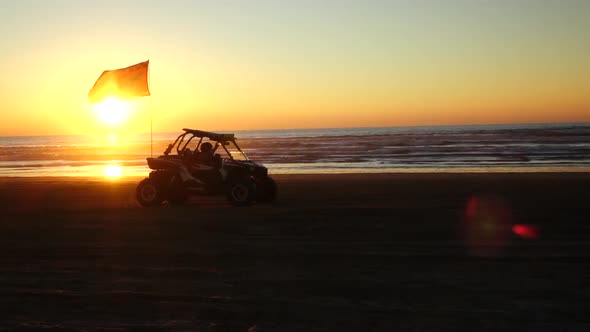 ATV on the beach