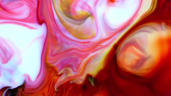 Abstract Colorful Sacral Liquid Waves Texture 407