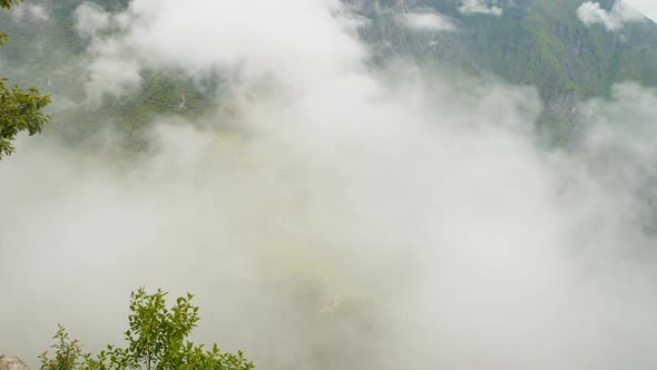 Machu Picchu in the Clouds