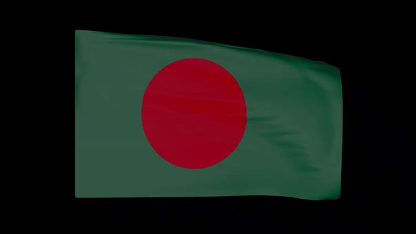 Bangladesh Flag Alpha