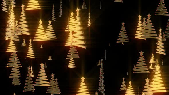 Christmas Gold Tree