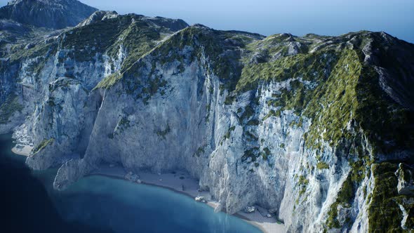 Islands of Norway with Rocks and Cliffs