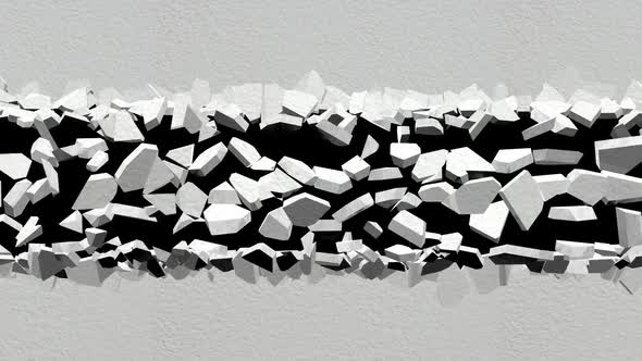 Wall explode transition