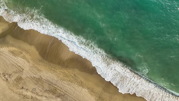 Texture of the sea Turkey Alanya