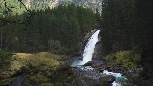 View Of The Krimml Waterfalls 8