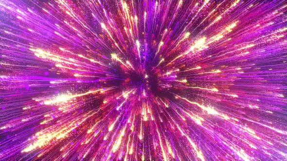 Colorful Fireworks Particles V9