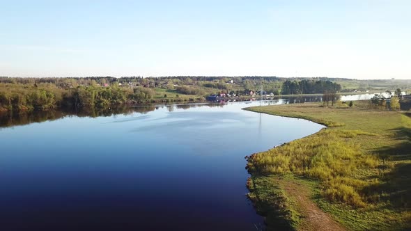 Western Dvina River In The Area Of ​​The Village Of Barvin 21