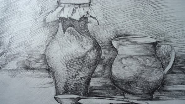 Still Life Form Jugs