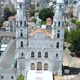 Catholic White Church Nossa Senhora das Dores (Porto Alegre, Brazil) aerial view - VideoHive Item for Sale