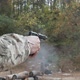 Ukrainian Soldier Shoots a Gun in Slow Motion - VideoHive Item for Sale
