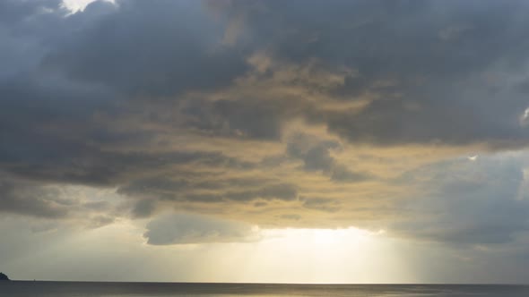 Afternoon Sky Landscape at Phuket