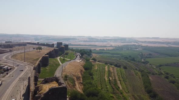 The Hevsel Gardens Diyarbakir Fortress and the River Tigris