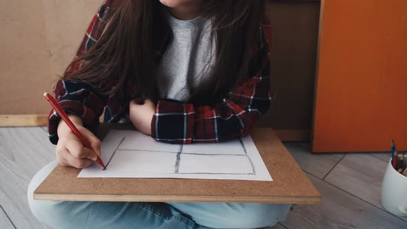 Children Creativity Painting Girl Inspiration Art alt