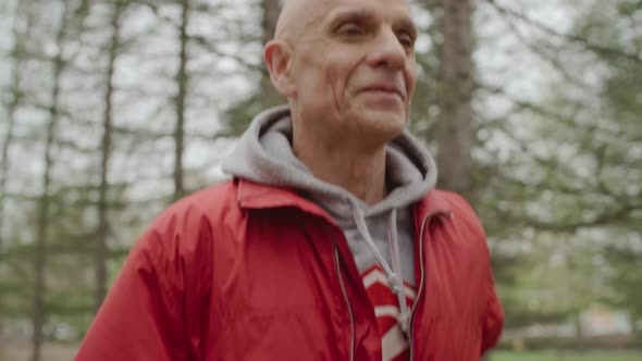 Senior Man on the Run alt