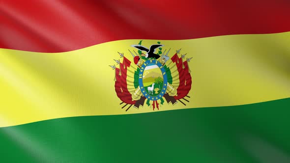 Flag of The Bolivia
