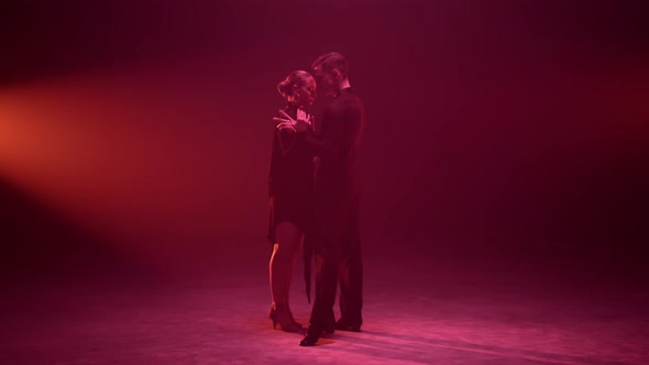 Young Dancers Standing on Stage