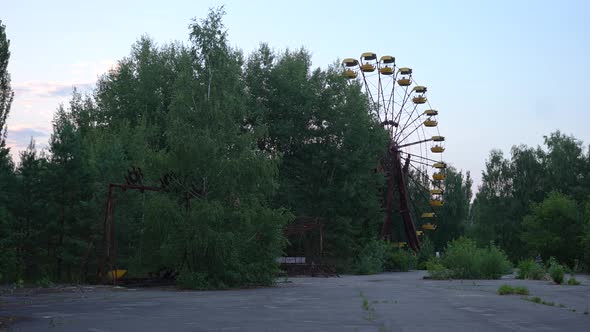 The Abandoned Ferris Wheel in Pripyat