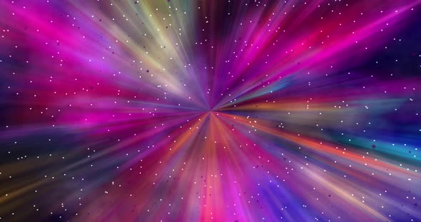 Abstract spinning background animation