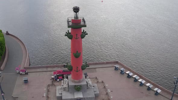 Aerial  View The Historic Center Of St.Petersburg,Russia 165