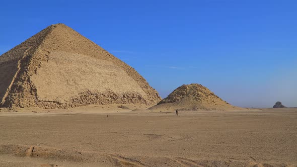 The Bent Pyramid Is an Ancient Egyptian Pyramid Located at