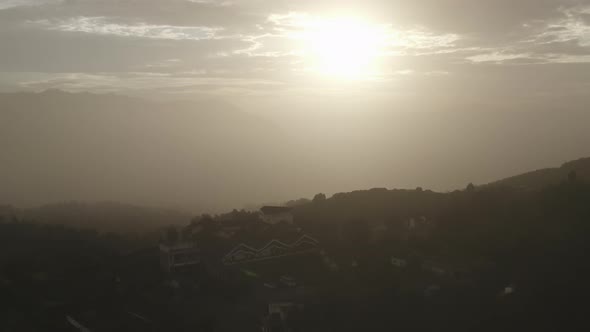 Villa in Mountains on Sunrise