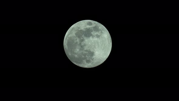 Fool Moon  UHD Close-up. Planet Satellite