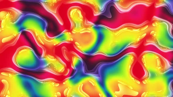 Smoky liquid motion colorful wavy background. Vd 825