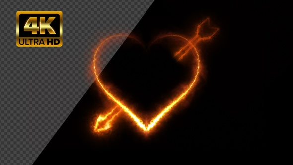 Heart Arrow 4K