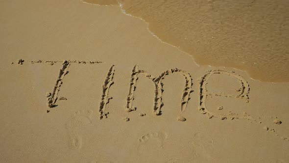 Inscription in the Sand