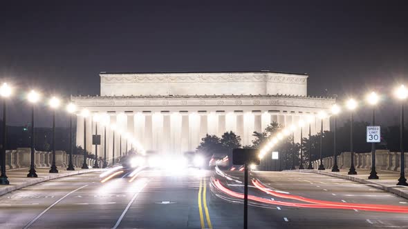 Lincoln Memorial Time-Lapse