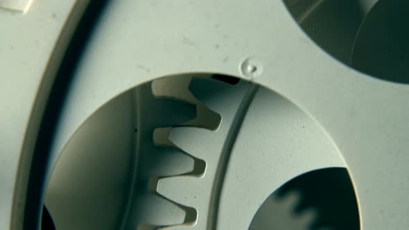 Abstrat Industrial Clock Gears 12