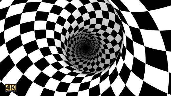 Checkerboard Spiral Loop