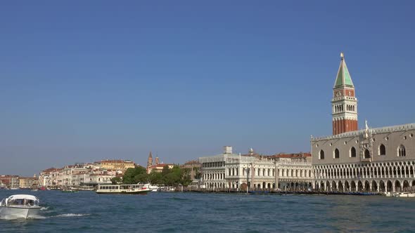 Doge's Palace on Piazza Di San Marco in Venice