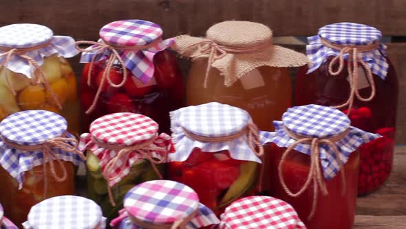 Storing of Organic Fruits and Vegetables.