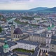 View from Hohensalzburg Castle on Kapitelplatz and Salzburg Cathedral, Austria - VideoHive Item for Sale