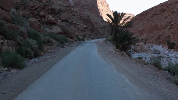 drive off-road canyon gorge morocco
