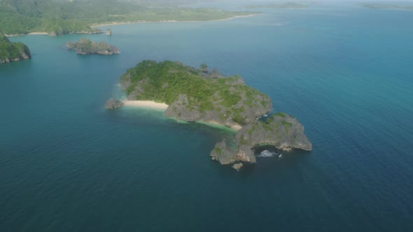 Seascape Caramoan Islands Camarines Sur Philippines