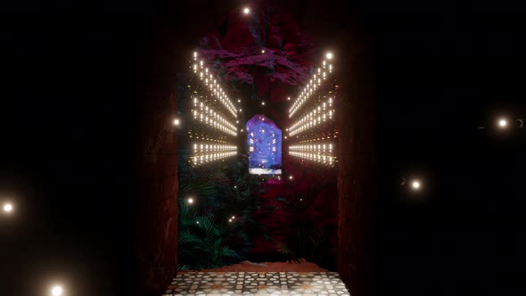 Abstract Magical Room At Fantasy Land 01 4K