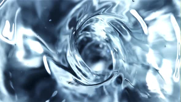 Water Rotates with Air Bubbles