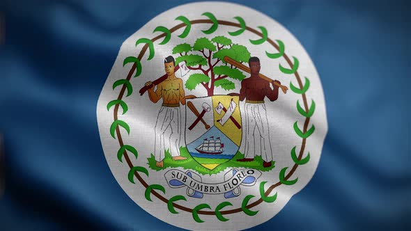 Belize Flag Front