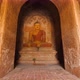 Old Buddha Statue in Traditional Burmese Temple. Buddhism Religion Concept Footage. Slowmotion - VideoHive Item for Sale