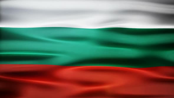 Bulgaria Flag Waving