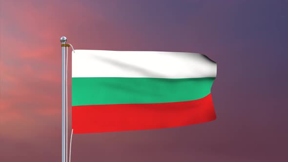 Bulgaria Flag 4k