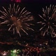 Beautiful Festive Fireworks Against the Dark Sky Late at Night - VideoHive Item for Sale