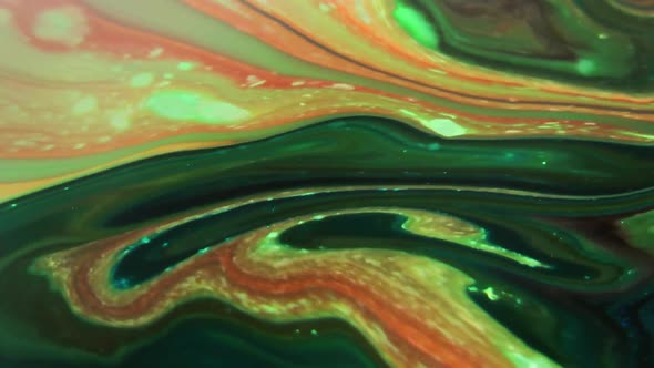 Organic Paint Swirling