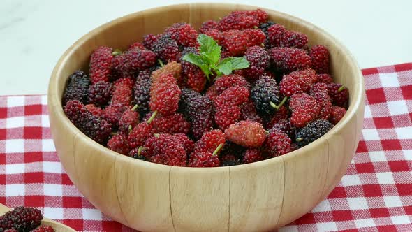 Mulberry fruit Healthy food