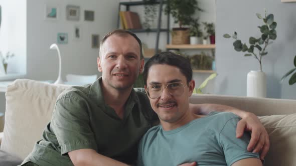 Lovely Gay Couple Portrait